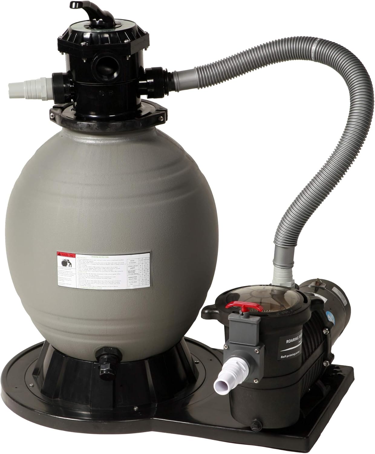 Blue Wave 22-Inch Sand Filter System with 1-1/2 HP Pump for Above Ground Pools