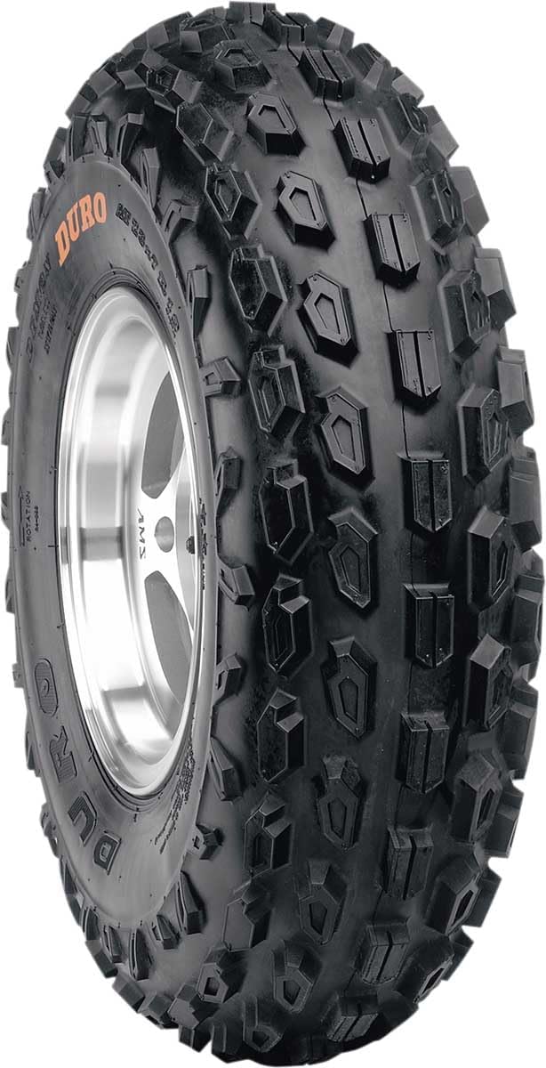 Duro HF277 Trasher Tire - Front/Rear - 19x7x8, Position: Front/Rear, Tire Size: 19x7x8, Rim Size: 8, Tire Ply: 2, Tire Type: ATV/UTV, Tire Application: All-Terrain 31-27708-197A