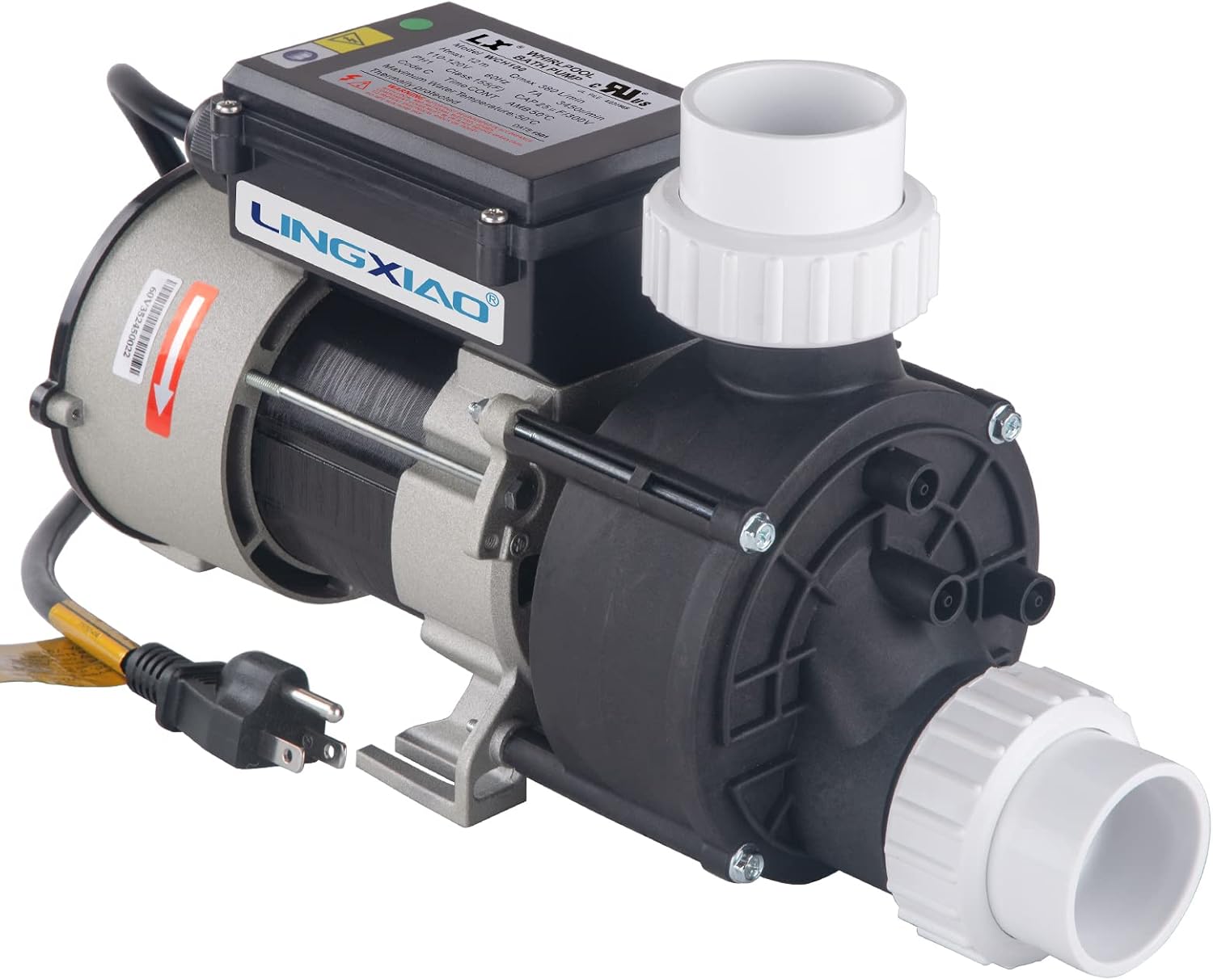 2HP Hot Tub Bath Pump - LX Pump Motor 110V - 120V, 1.5