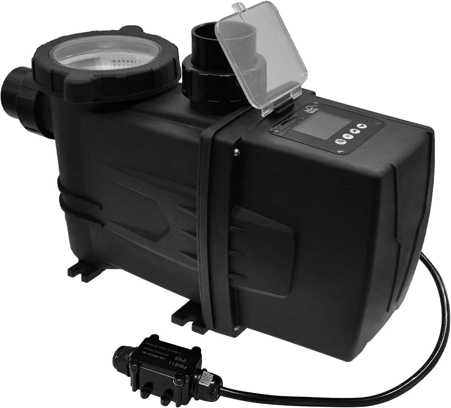 Blue Wave FlowXtreme PRO VS II 230V 1 HP Inground Pool Pump - Quiet Accessory for In Ground Pools with 2