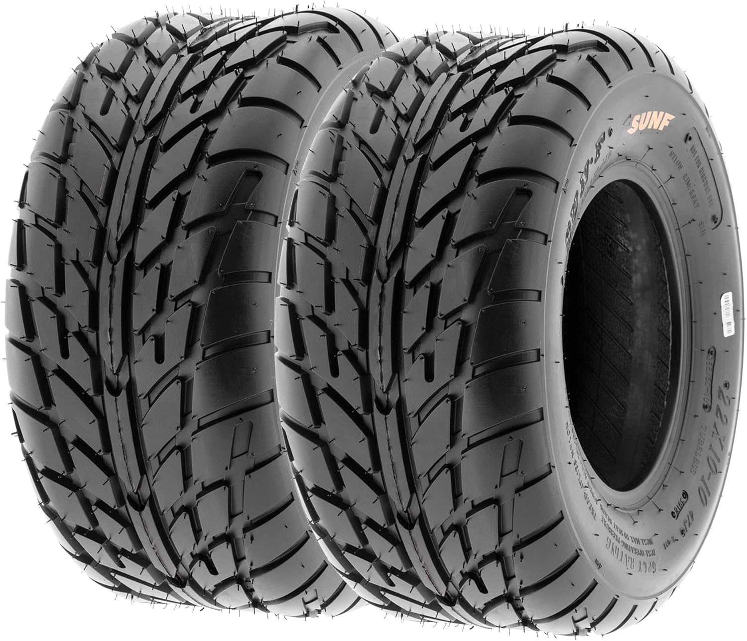 SunF 18x9.5-8 ATV UTV Tire 18x9.5x8 Hardpack Race Sport 6 PR A021 - PAIR of 2