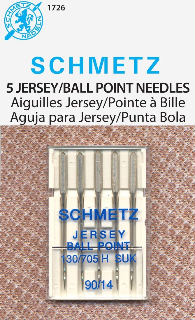 SCHMETZ Ball Point (Jersey) (130/705 H SUK) Sewing Machine Needles - Bulk - Size 90/14