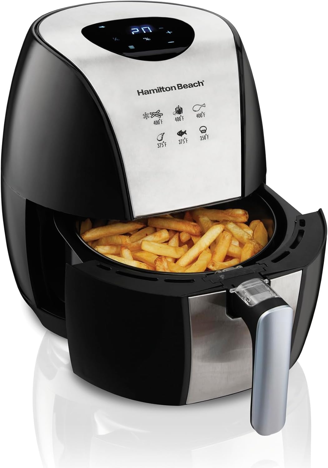 Hamilton Beach 2.5L Digital Air Fryer, Gray (35051)