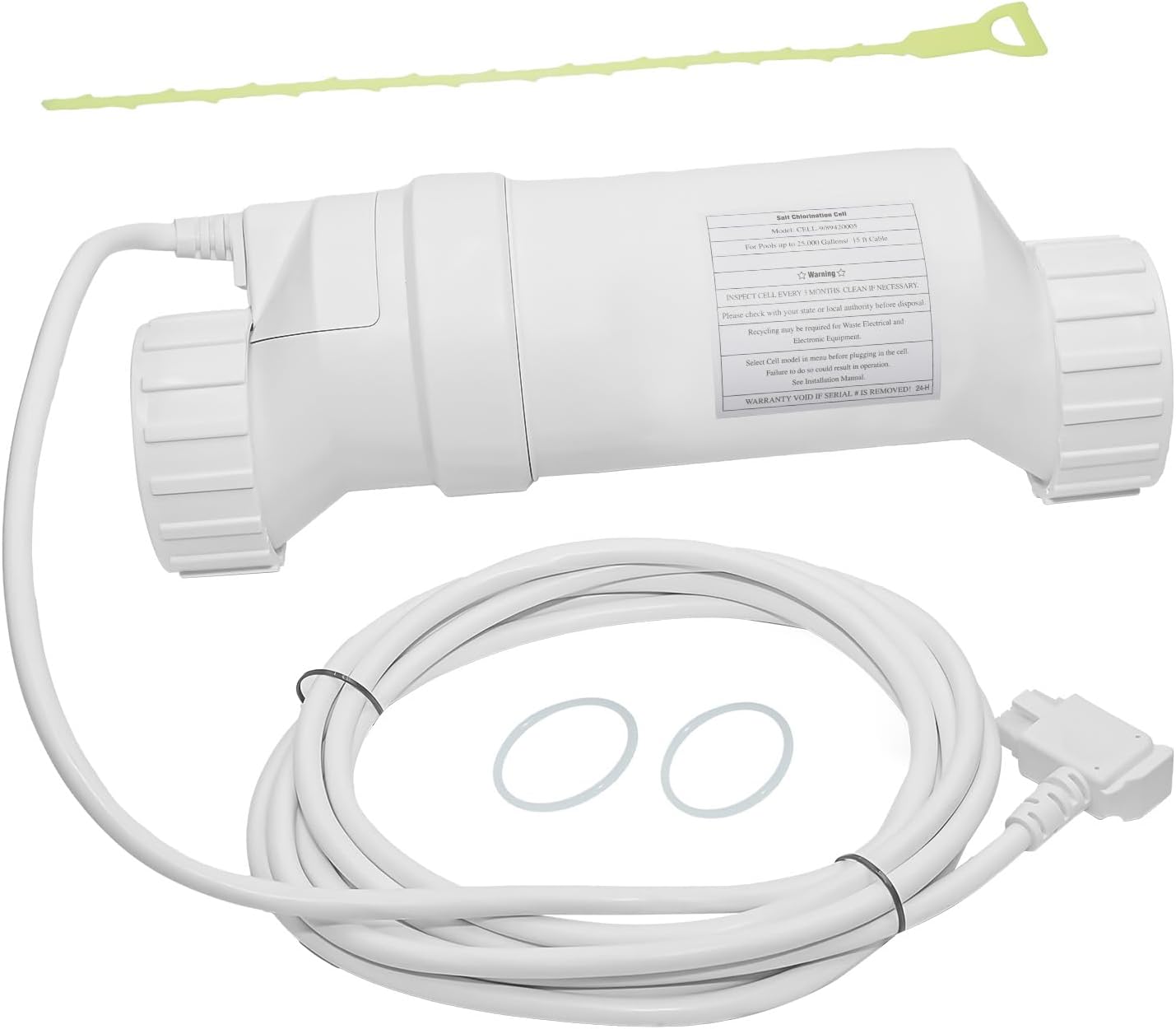 Salt Water Pool Chlorinator System is Compatible with Hayward Salt Chlorine Generator W3T-Cell 9,T-Cell 9-SWP,T-Cell 9,Pool Up to 25,000 Gallons