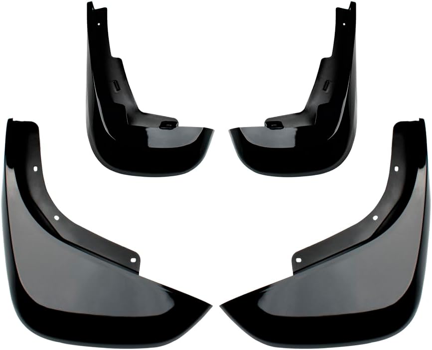 4PCS Tire Mud Flaps Splash Guards for Landrover Defender 110, Vehicle Wheel Mudflaps Exterior Protector Accessories (Matte Black)