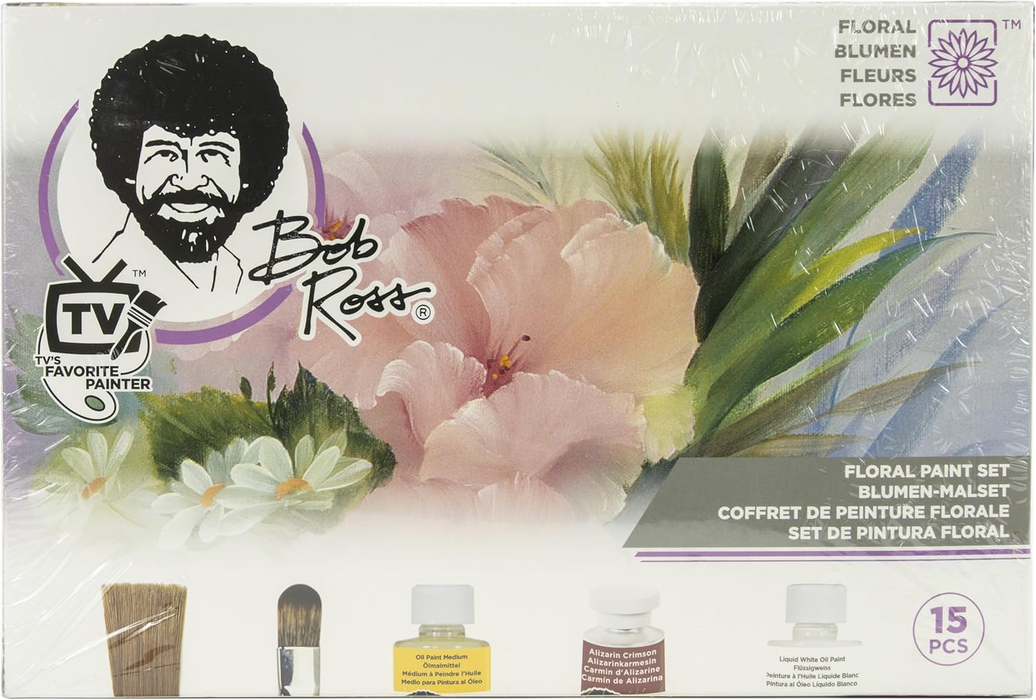 Bob Ross Flower Paint Set
