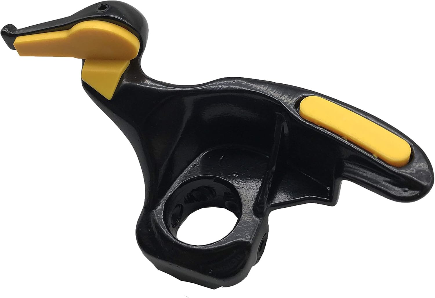 Tire Changer Duckhead, Tire Machine Mount Demount Head, Metal Duck Head Wheel Tyre Repair Tool, Cast Steel, Electroplated Coating, Straight Hole Φ 1⅕″ | 1.18″ (30 mm), Pack of 2