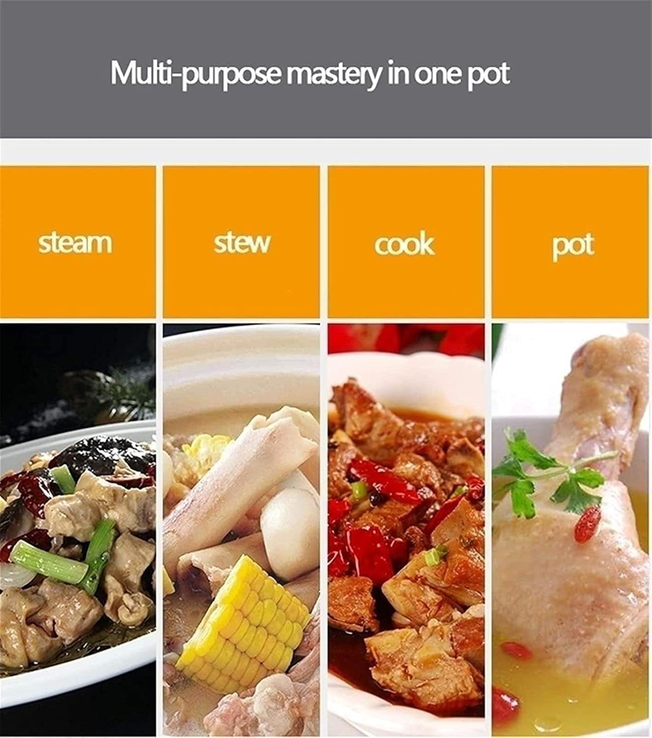 15-40 Quart Explosion-Proof Pressure Cooker, Commercial Large-Capacity Super-Large Pressure Cooker, Suitable for Large Hotels Kitchens, Pressure Cooker/Gas Stove,Open FLA,30qt