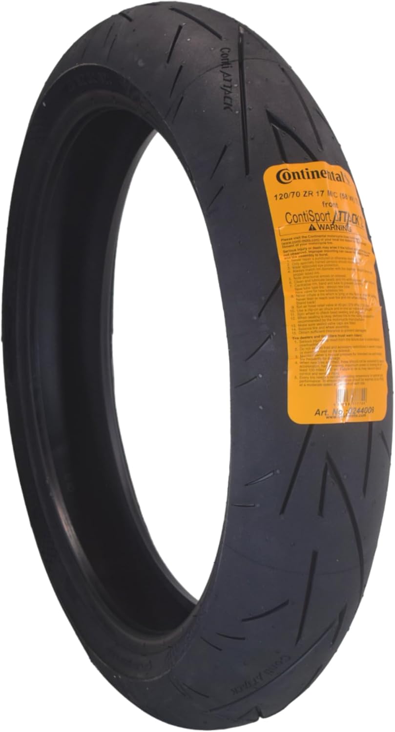 Continental Sport Attack 2 Front Tire (120/70ZR17)