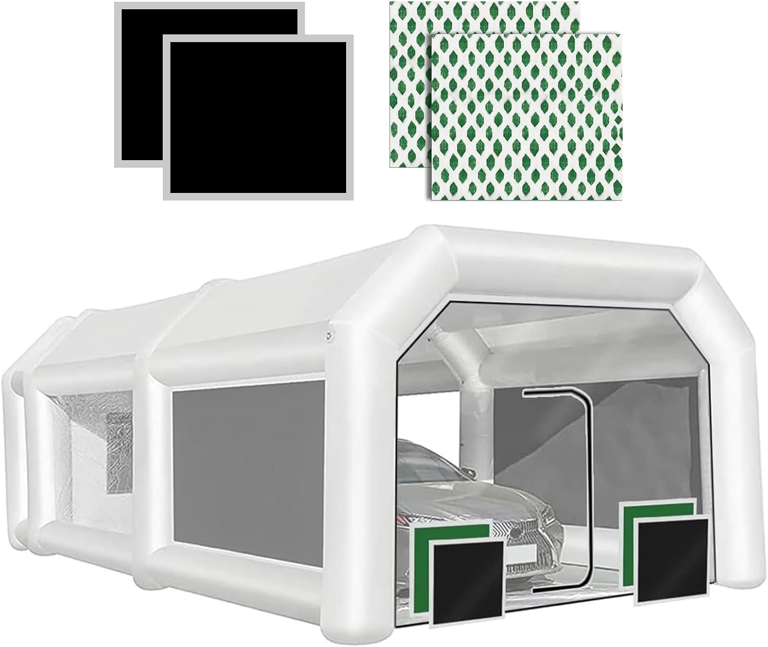 Orionet 2pcs Door Filters Replacement for Orionet Inflatable Paint Booth