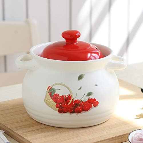 Household Casserole High Temperature Fire Casserole Soup Stew Pot Ceramic Pot Soup Pot Kitchen Pots