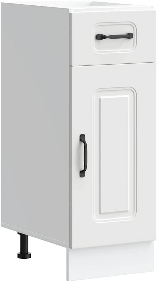 vidaXL Kitchen Base Cabinet Brown Oak Engineered Wood Standard