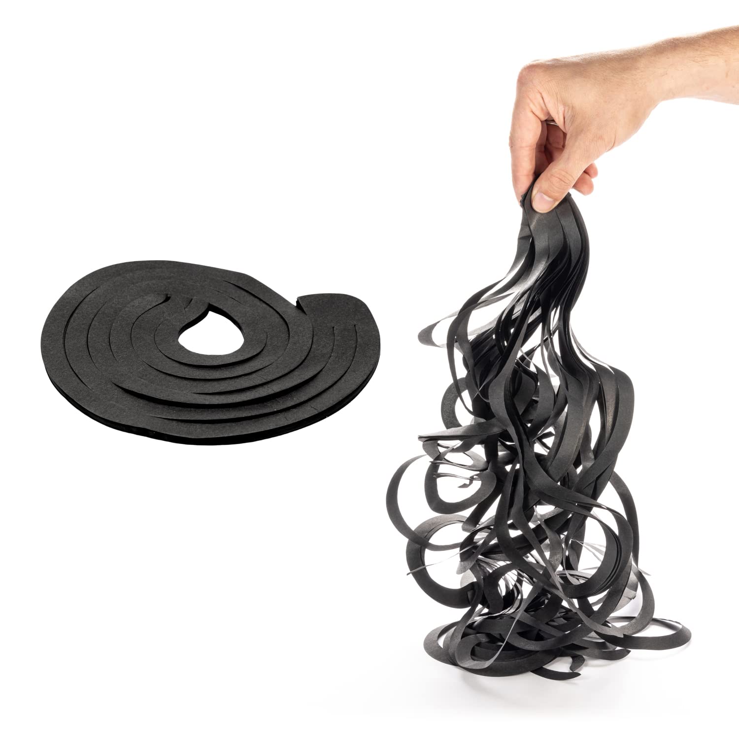 IDL Packaging SpiroPack™ Stylish Box Filler 10 lbs in a Box, Brown, Wide-Cut Spirals - Packing Filler for Baskets, Gift Boxes, and Packages - Modern Alternative to Shredded and Crinkle Paper