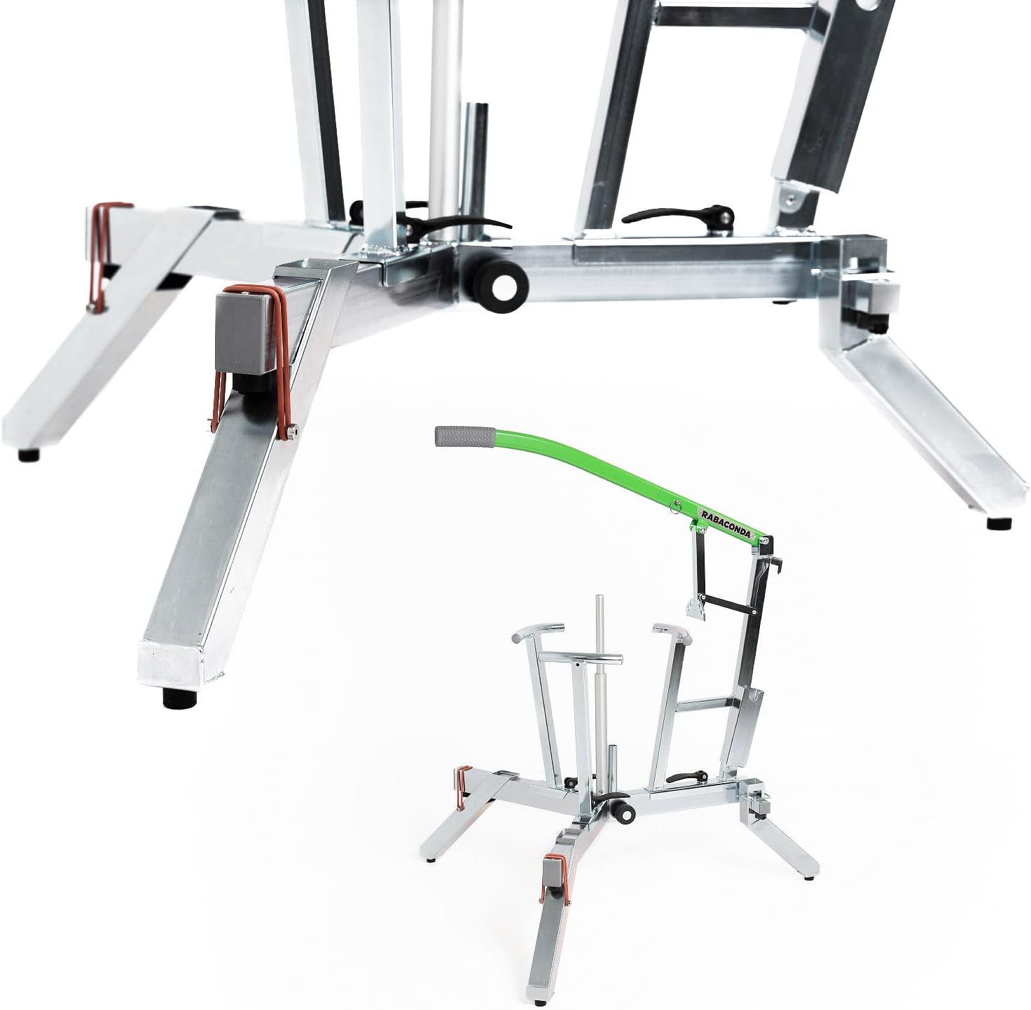 Rabaconda Dirt Bike Tire Changer Lift Kit - Elevate Your Rabaconda Tire Changer by 8 Inches, Tool-Free Assembly, Fits Gen4 Dirt Bike Tire Changers (Mid 2017+)