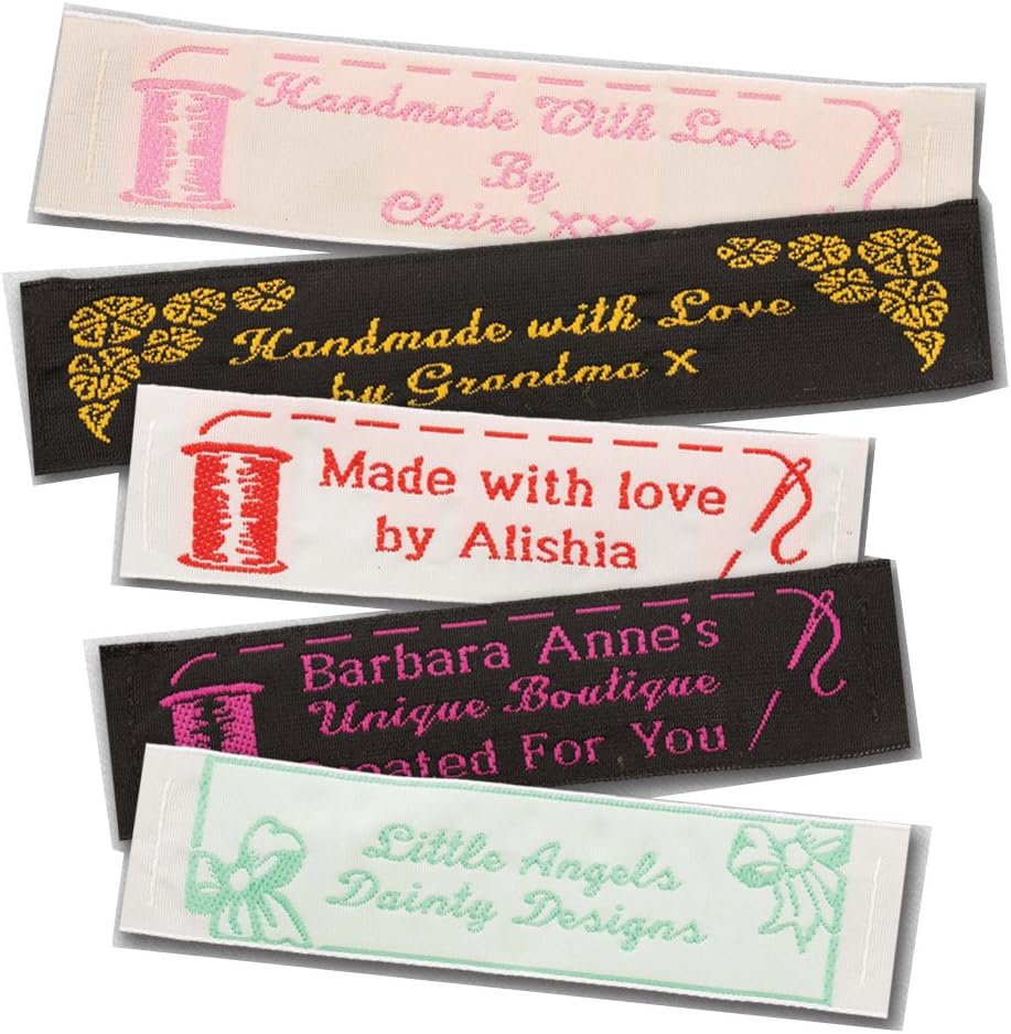 Personalized 100% Woven Sewing Labels 1