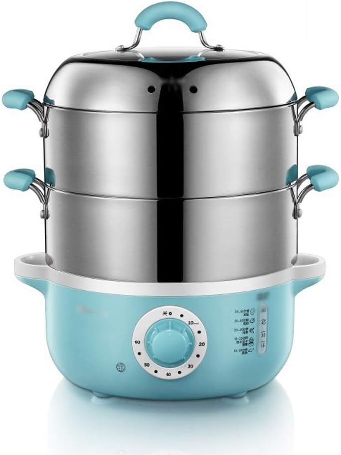 Multifunctional Household Electric Steamer Automatic Power Off Thickened Stainless Steel Food Steamer Electric Steamer