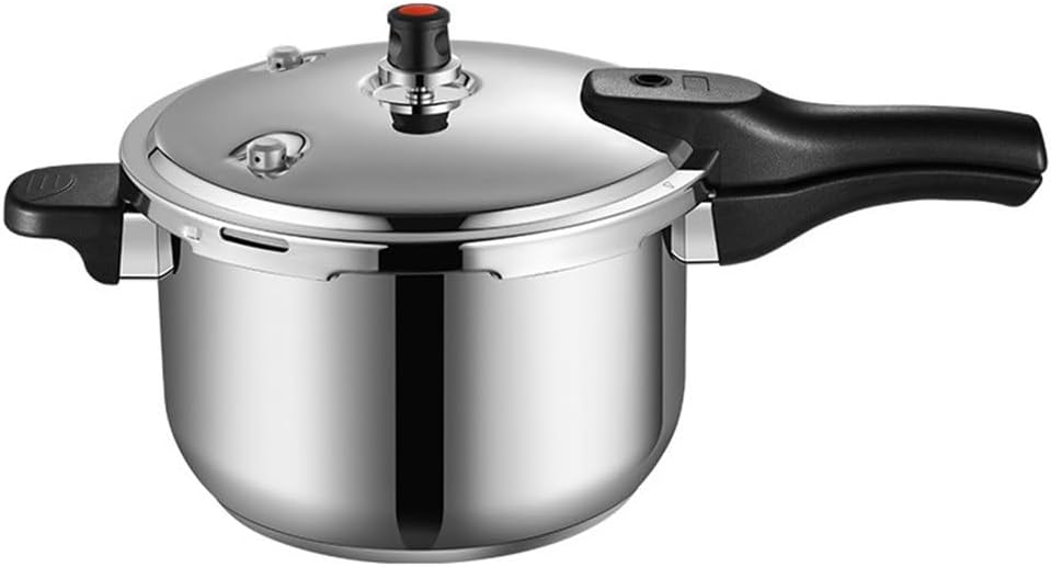 Household Stainless Steel Compound Bottom Pressure Cooker Gas Induction Explosion-Proof,As Show-0.1 Quarts
