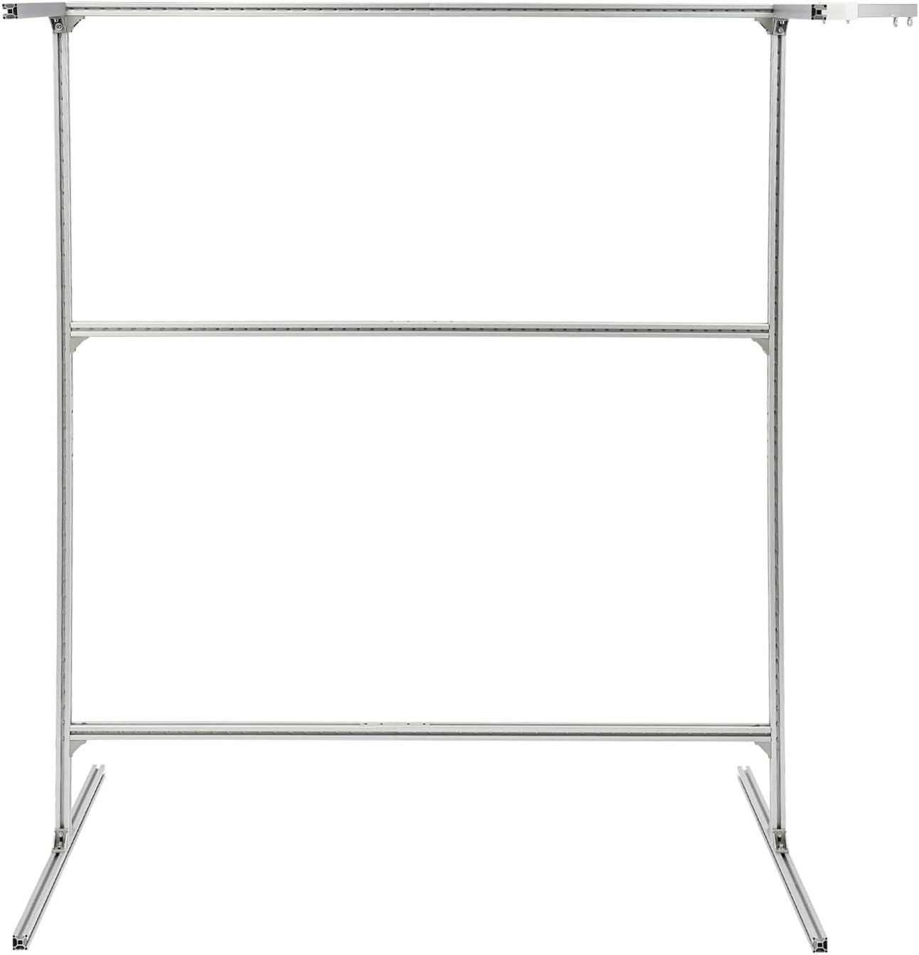 CRYBY Tufting Frame, Adjustable Rug Tufting Frame Kit Aluminum Alloy Tufting Cloth Stand with Yarn Tray, Freestanding Tufted Frame Rug Making Tools Kit for Artists, Crafters, Home Decor Enthusiasts