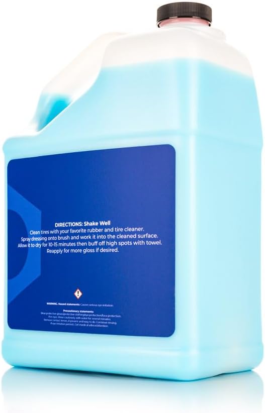 OBSESSED GARAGE - Tire Dressing | Long-Lasting Deep Satin Finish - 1 Gallon