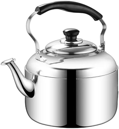 Whistling Tea Kettle, 3L Teapot with Ergonomic Handle & Loud Whistle for Gas and Electric Stoves, Classic Design