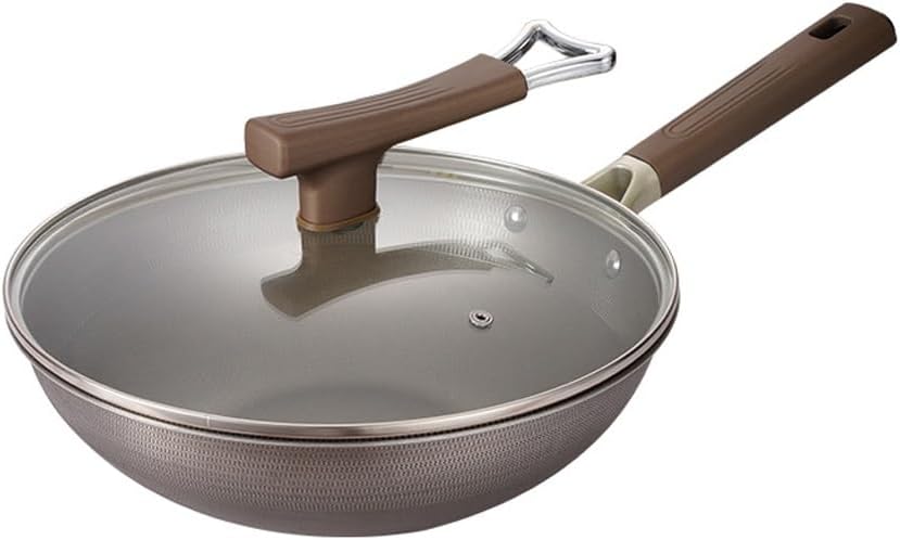 Flat Bottom Wok Pan Woks And Stir Fry Pans Iron Cookware Traditional Chinese For