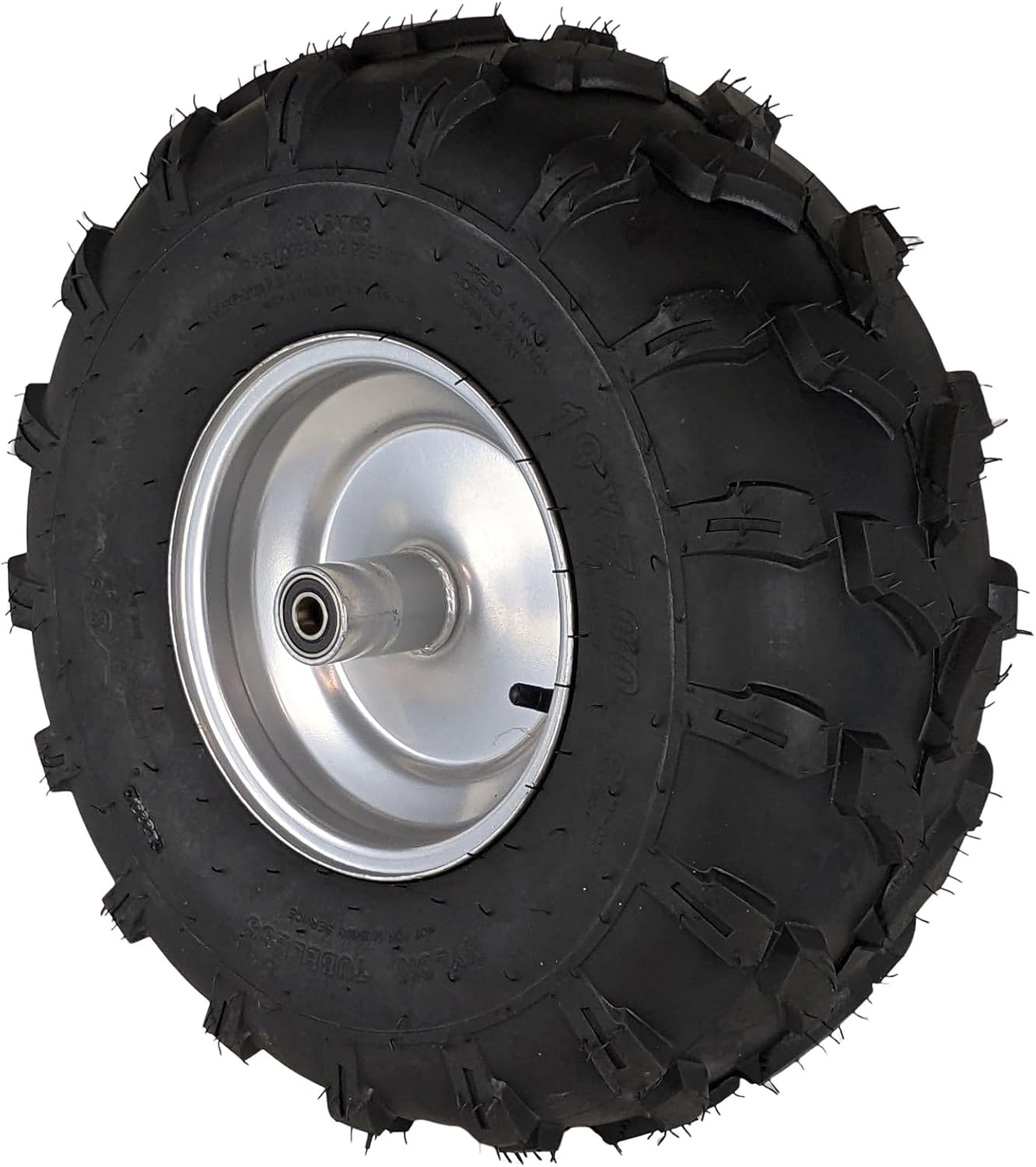 RedCap 19x7.00-8 Front Tire & Wheel Rim Assembly Pre-mounted for Coleman CT200U BT200X CT200UEX 196cc Hisun 200-3 200-7 Axis M200 Mini Bike with 6202RS Bearings