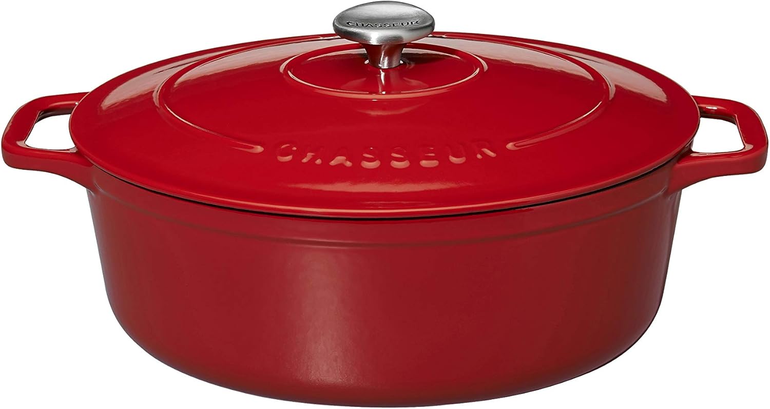 Chasseur Cast Iron, Casserole 7.1 L Rot Oval