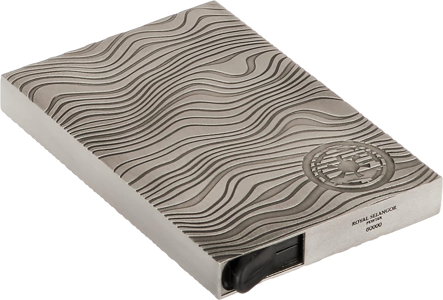 Royal Selangor Hand Finished Star Wars Collection Pewter Beskar Ingot Credit Card Wallet Gift