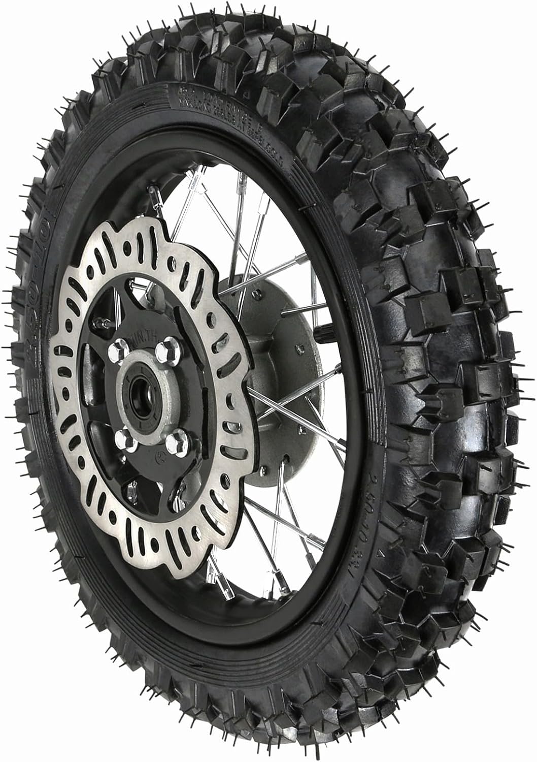10'' Front Wheel 2.50-10 Tire 1.4 * 10 Rim for 50cc 70cc 110cc Dirt Bike
