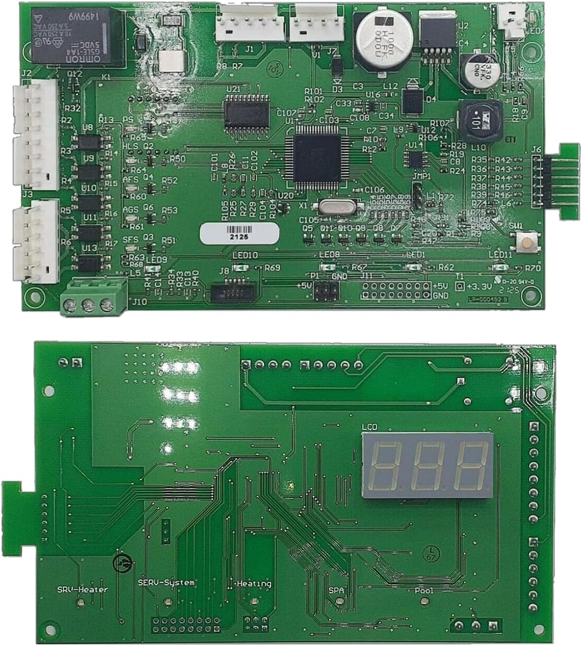 Swimables Control Board Kit Compatible with Mastertemp & Max-E-Therm Pentair Pool and Spa Heater 42002-0007s- Compatible with All NA and LP Series Pool/Spa Heater Electrical Systems - Made in USA