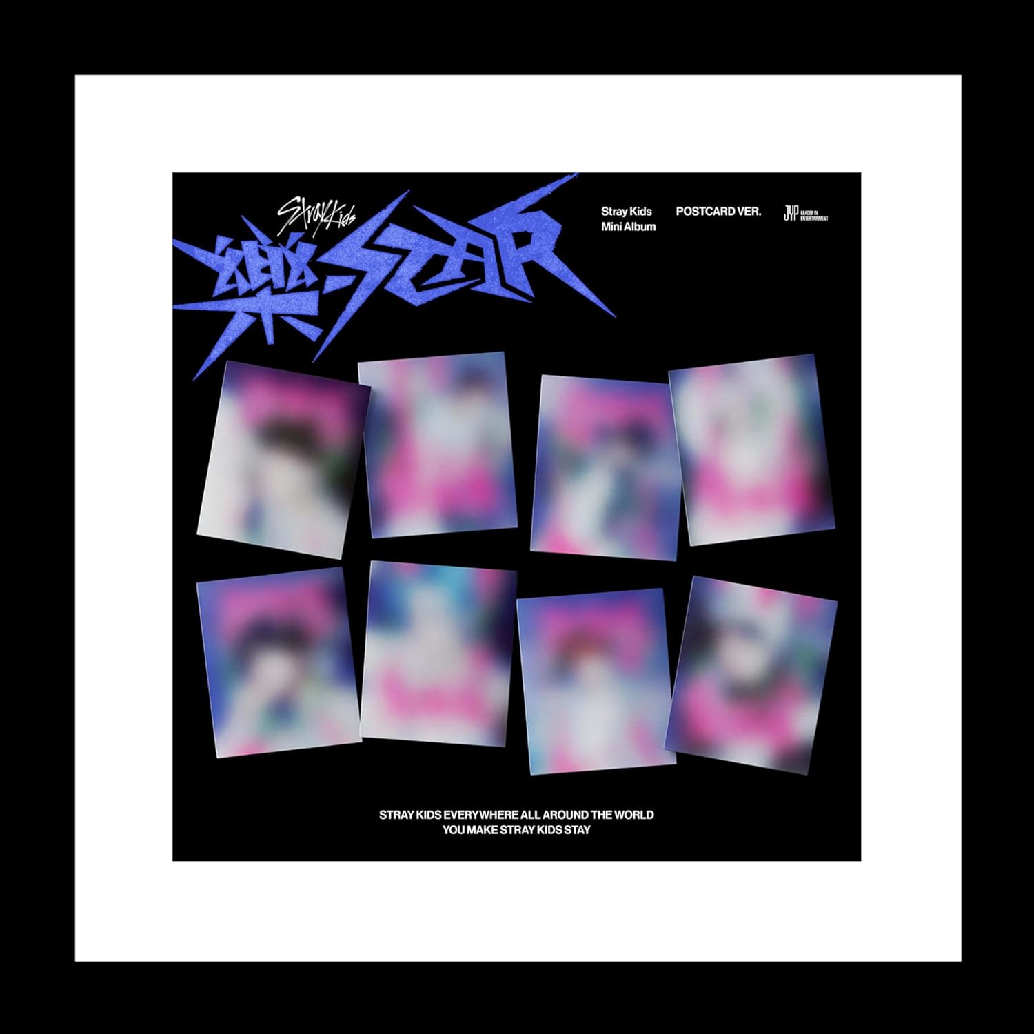 Stray Kids 樂-STAR ROCK-STAR 8th Mini Album CD+Contents+Photocard+Tracking Sealed SKZ (POSTCARD 8 Version SET(BANG CHAN+CHANGBIN+FELIX+HAN+HYUNJIN+I.N.+LEE KNOW+SEUNGMIN))