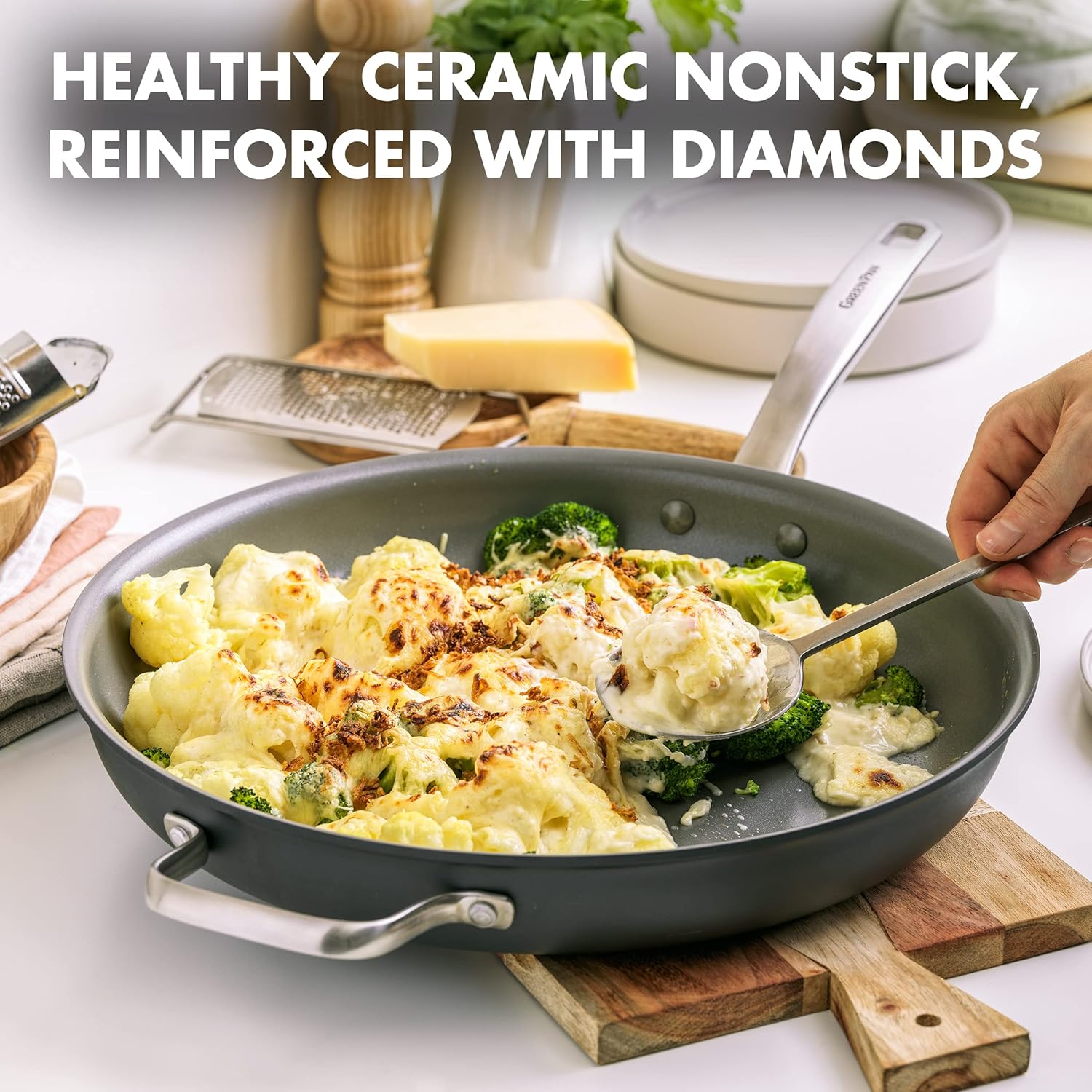 GreenPan Chatham Hard Anodized Healthy Ceramic Nonstick, 13
