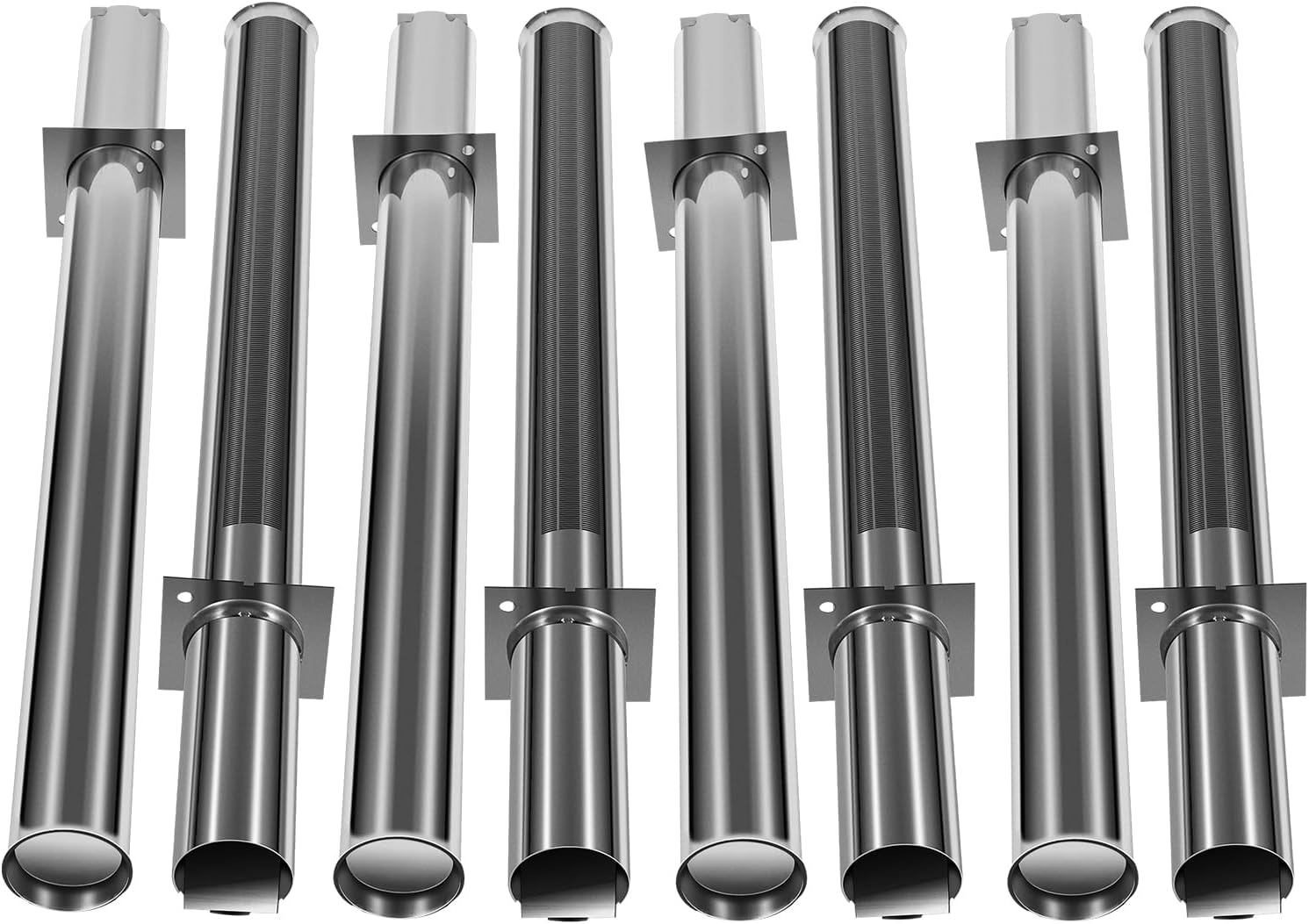 8 Pack FDXLBRN1930 FD Burner Tube Replacement Kit for Hayward Universal H-Series Low Nox Pool and Spa Heater H150FD, H200FD, H250FD, H300FD, H350FD, H400FD