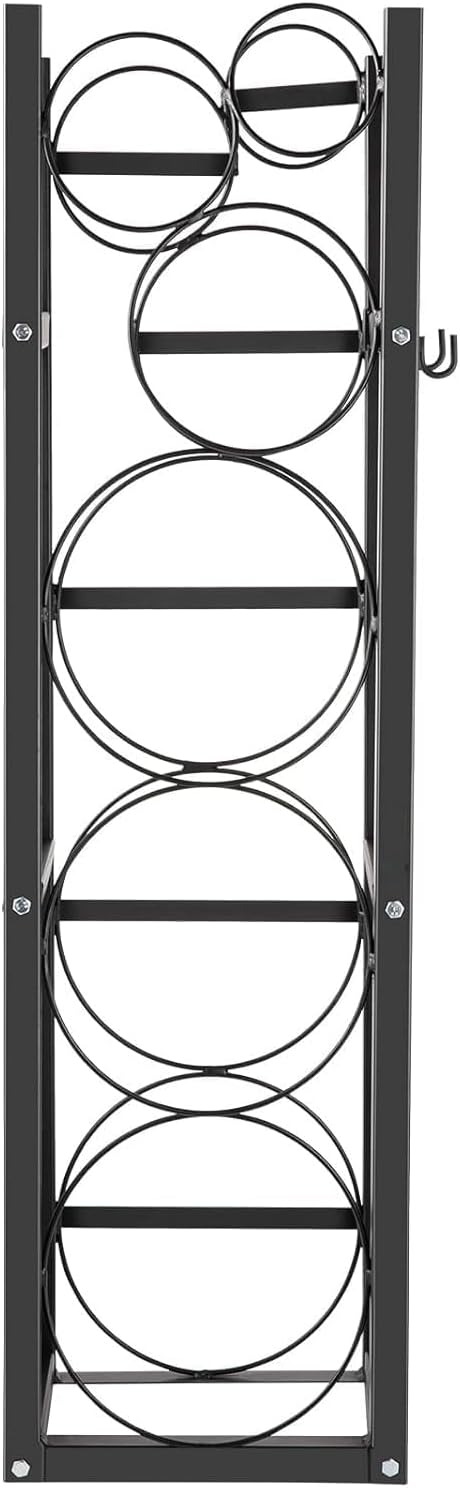 Tank Rack for Refrigerant Cylinders | 3 x 30 Lbs and others | Space-Saving Holders for Freon, Oxygen, Nitrogen | 12