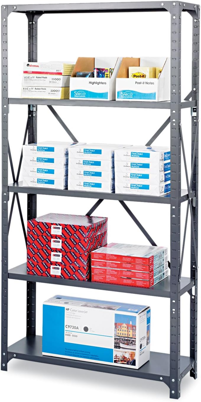 Safco Products 6265 Commercial Shelf Kit 36