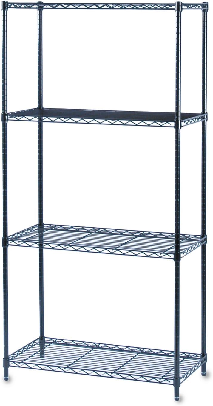 Safco Products 5276BL Commercial Wire Shelving 36