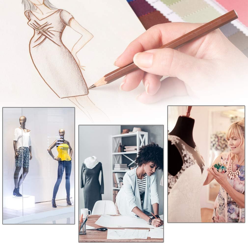 Clothing Mannequin Female Full Body Mannequin 69 Inch Clothes Form Stand Rotatable Detachable Head Arm with Metal Base Used for Display Clothing