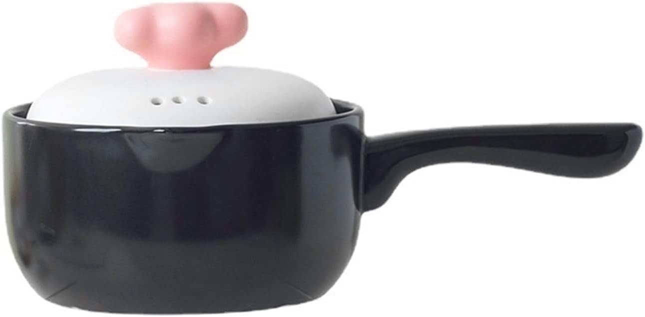 Ceramic Stock Pot, Non-Stick Cooking Casserole, Frying Pan for Milk Stews,Uncoated Ceramic Cooker, Home Kitchen Essential