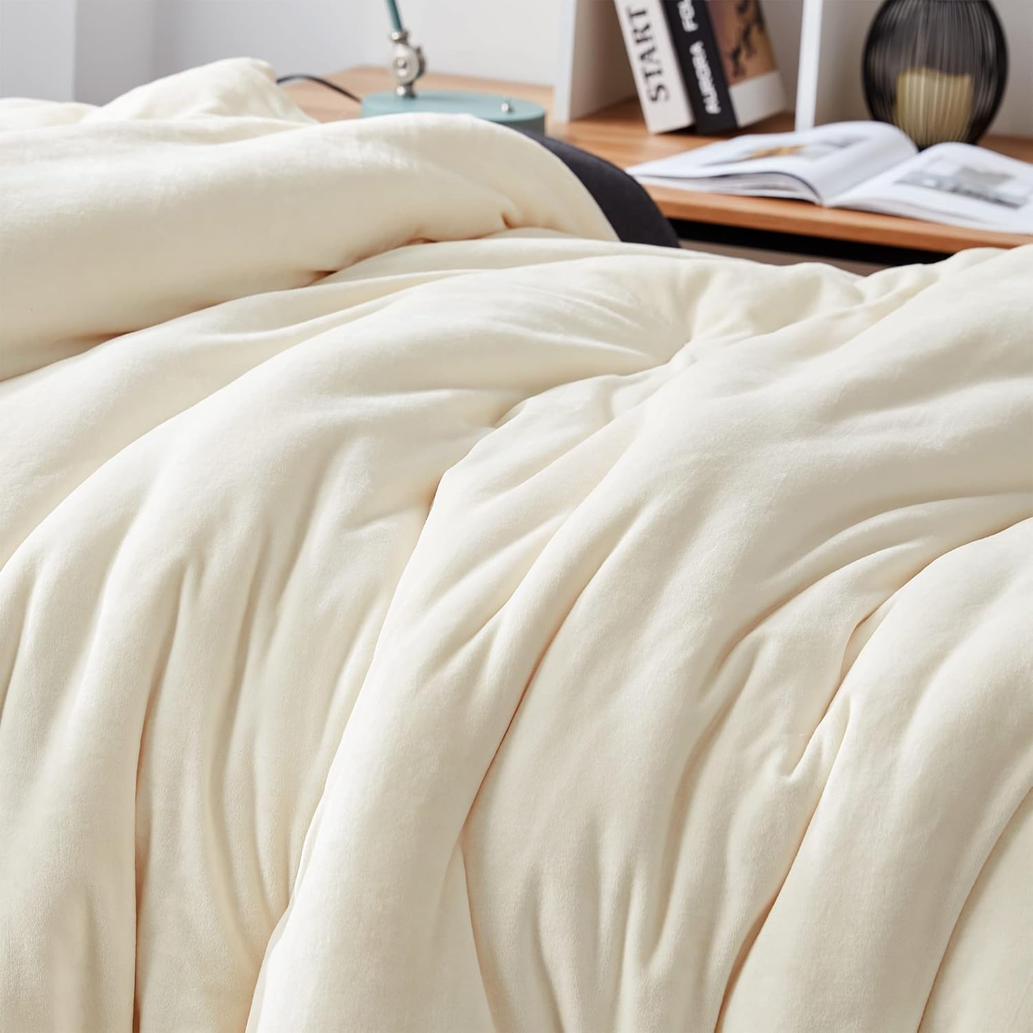 Byourbed Now You're Cookin' - Coma Inducer® Twin XL Comforter Set - White Clay (Kiln Oven)