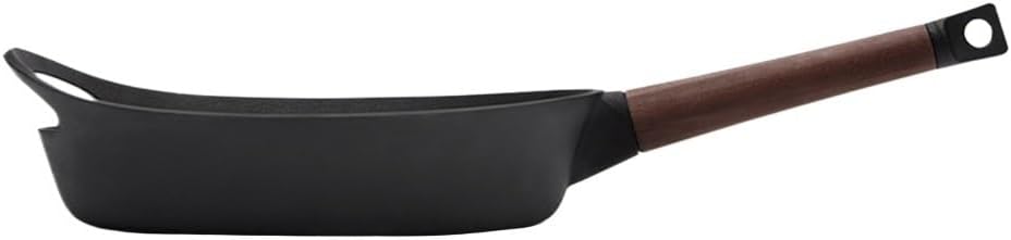 Single Handle Cast Iron Frying Pan Household Uncoated Steak Omelette Non-stick Induction Cooker