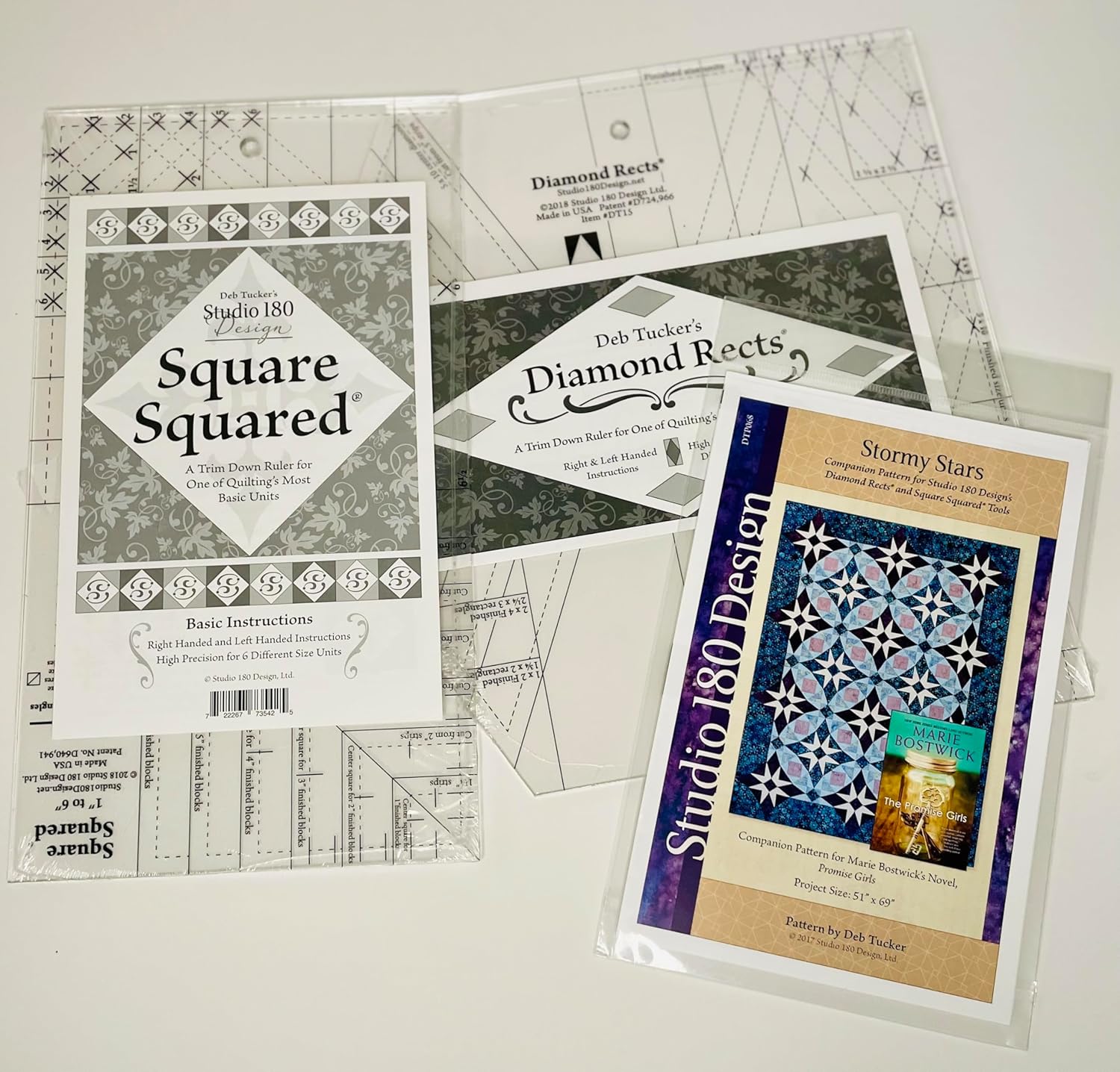 Generic Deb Tucker's Studio 180 Design | Storm at Sea Bundle | Diamond Rects | Square Squared