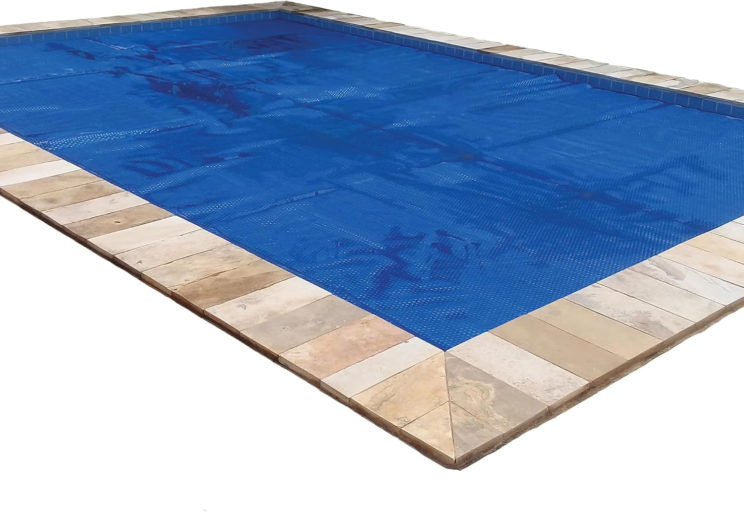 In The Swim 20' x 40' Ultra Silver Rectangle Solar Pool Cover 16 Mil for Solar Heating Above Ground Pools and Inground Pools