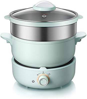 Electric Hot Pot Electric Boiling Pot Household Split Multifunctional Electric Frying and Cooking Integrated Pot Small Small Electric Pot(Double layer)