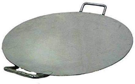Stainless Steel Round Pav Bhaji Tawa Tava 36