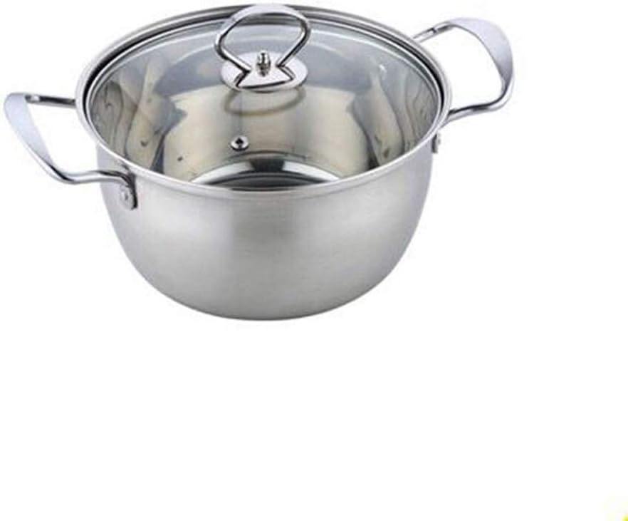 Stainless Steel Pot Double Bottom Soup Pot Nonmagnetic Cooking Multi Purpose Cookware Non Stick General Use Hotpo