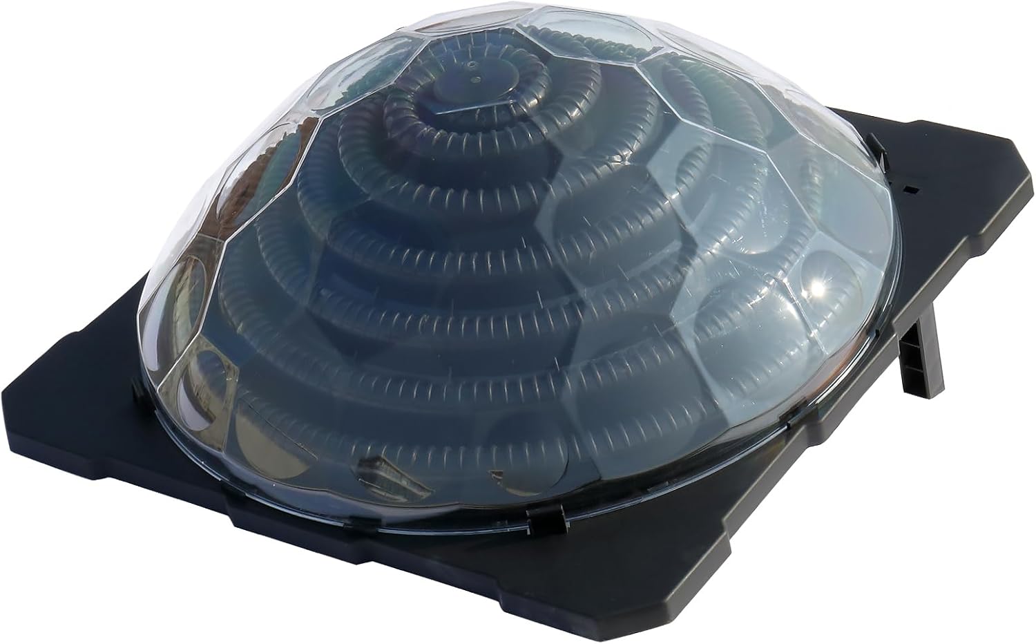 VINGLI Solar Pool Heater Above Ground Domed Solar Powered Swimming Pool Heater Contour Pool Heating Coil (3 Packs)