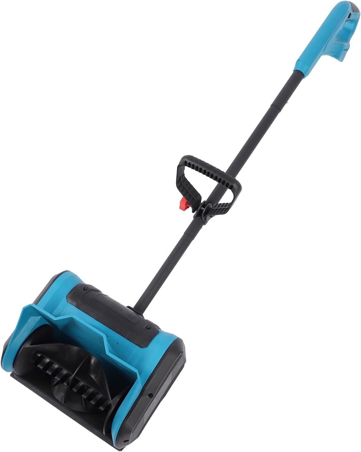 Electric Snow Blower, Cordless Snow Removal Shovel, 600W Brushed with Leaves for Deck Terrace Sidewalk Step, Battery Powered Snow Blower for Effortless Snow