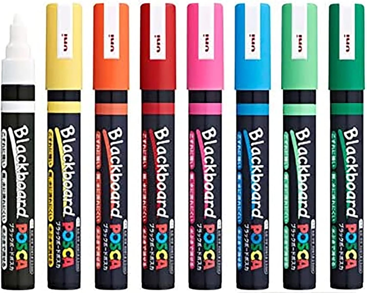POSCA Acrylic Paint Marker Set, 8 Medium Colors, PC-5M (PC5M 8)