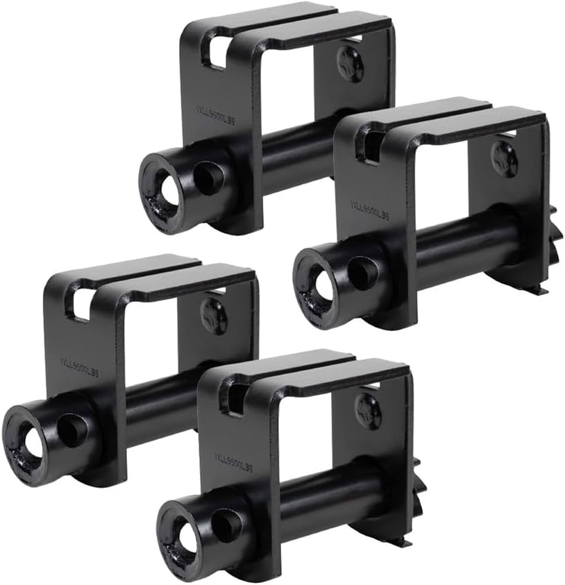 Mytee Products (4 Pack) Sliding Winch, LL Double L Track Flatbed Trailer Truck Winches