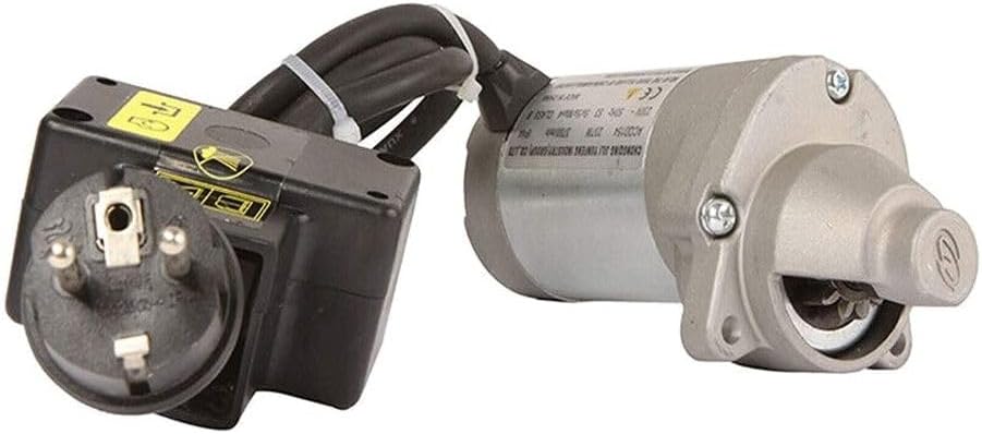 220V Starter fits Snowblower Applications with Loncin Engines ACQD154 Counterclockwise-Rotation 12-TEETH on Drive 220-VOLTS